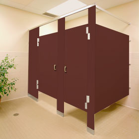 Solid Plastic Partition Stalls General Toilet Partitions